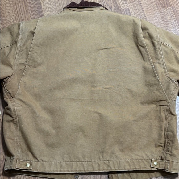 Carhartt Brown Blanket Lined Jacket 2XL Tall - Picture 11 of 15